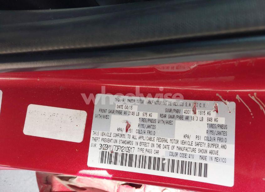 Photo 9 of 2015 Mazda Mazda3 I TOURING (VIN 3MZBM1V70FM210917)