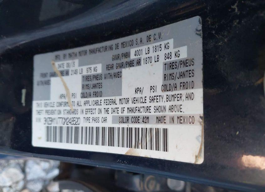 Photo 9 of 2016 Mazda Mazda3 I TOURING (VIN 3MZBM1V77GM248520)