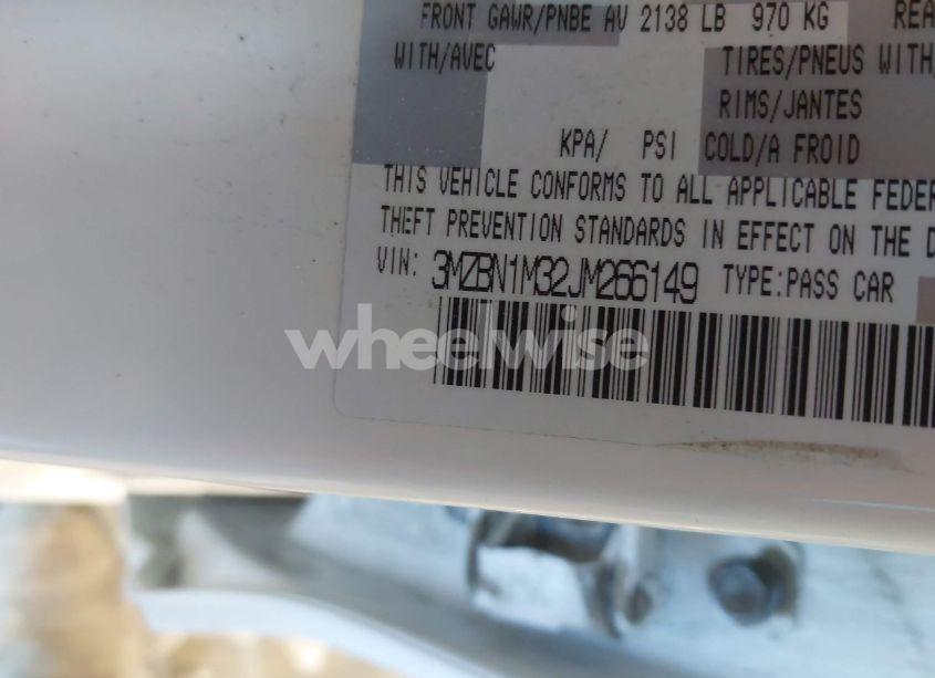 Photo 9 of 2018 Mazda Mazda3 GRAND TOURING (VIN 3MZBN1M32JM266149)