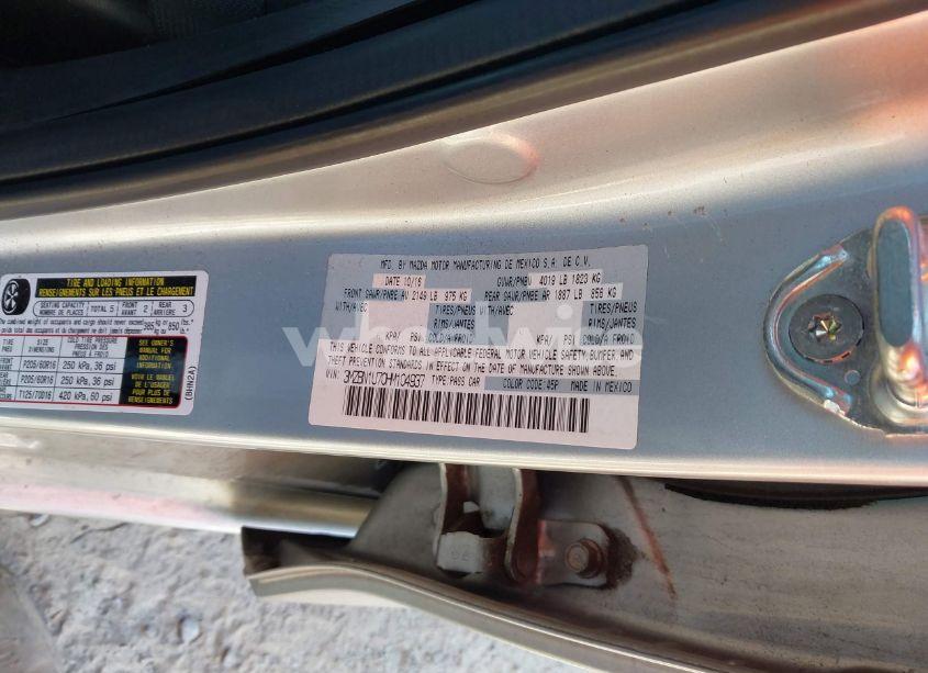 Photo 9 of 2017 Mazda Mazda3 SPORT (VIN 3MZBN1U70HM104937)