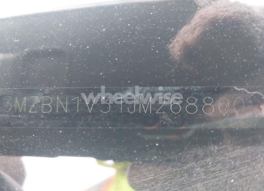 Photo 9 of 2018 Mazda Mazda3 TOURING (VIN 3MZBN1V31JM268800)