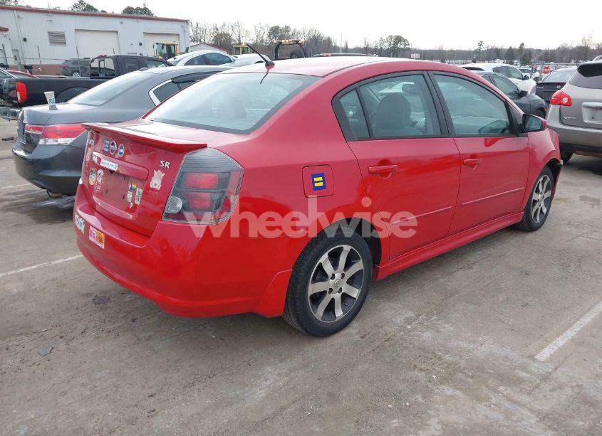 Photo 4 of 2012 Nissan Sentra 2.0 SR (VIN 3N1AB6AP0CL758217)