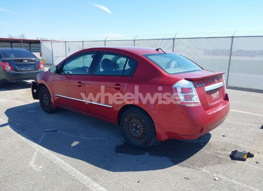 Photo 3 of 2012 Nissan Sentra 2.0 S (VIN 3N1AB6AP2CL723808)