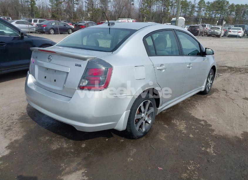 Photo 4 of 2012 Nissan Sentra 2.0 SR (VIN 3N1AB6AP3CL686414)