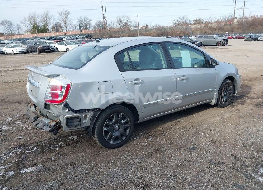 Photo 4 of 2012 Nissan Sentra 2.0 S (VIN 3N1AB6AP3CL739273)