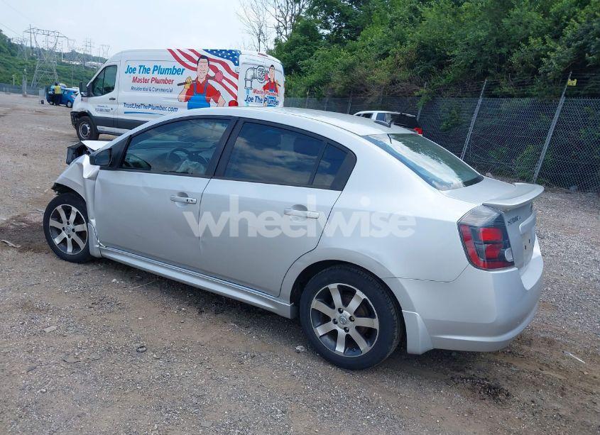 Photo 3 of 2012 Nissan Sentra 2.0 SR (VIN 3N1AB6AP5CL779533)