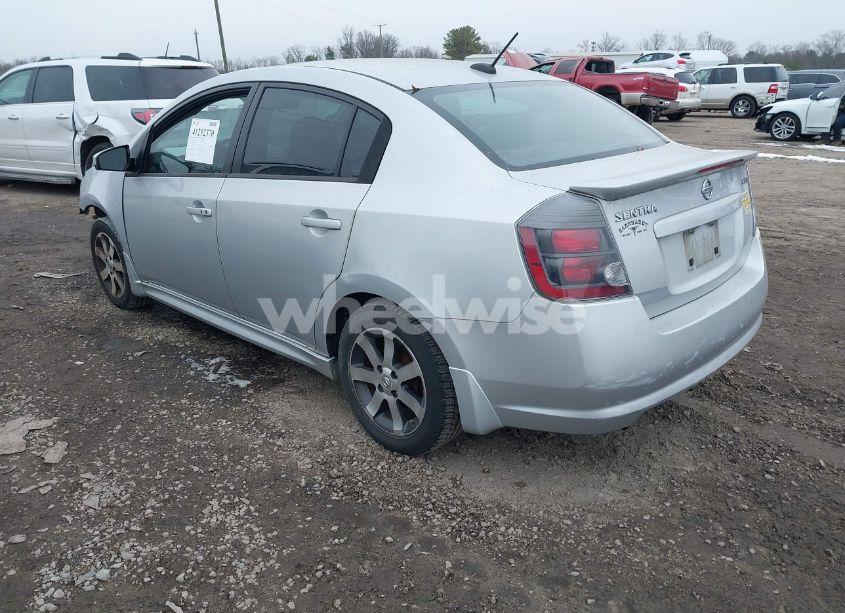 Photo 3 of 2012 Nissan Sentra 2.0 SR (VIN 3N1AB6AP6CL622819)