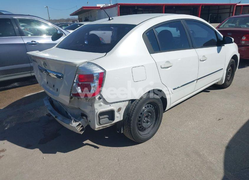 Photo 4 of 2012 Nissan Sentra 2.0 S (VIN 3N1AB6AP7CL614759)