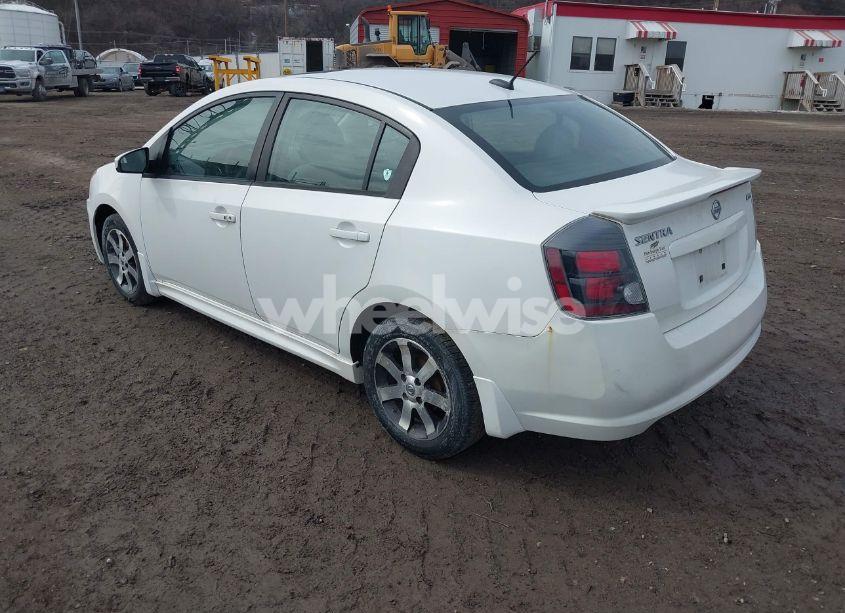 Photo 3 of 2012 Nissan Sentra 2.0 SR (VIN 3N1AB6AP7CL744492)