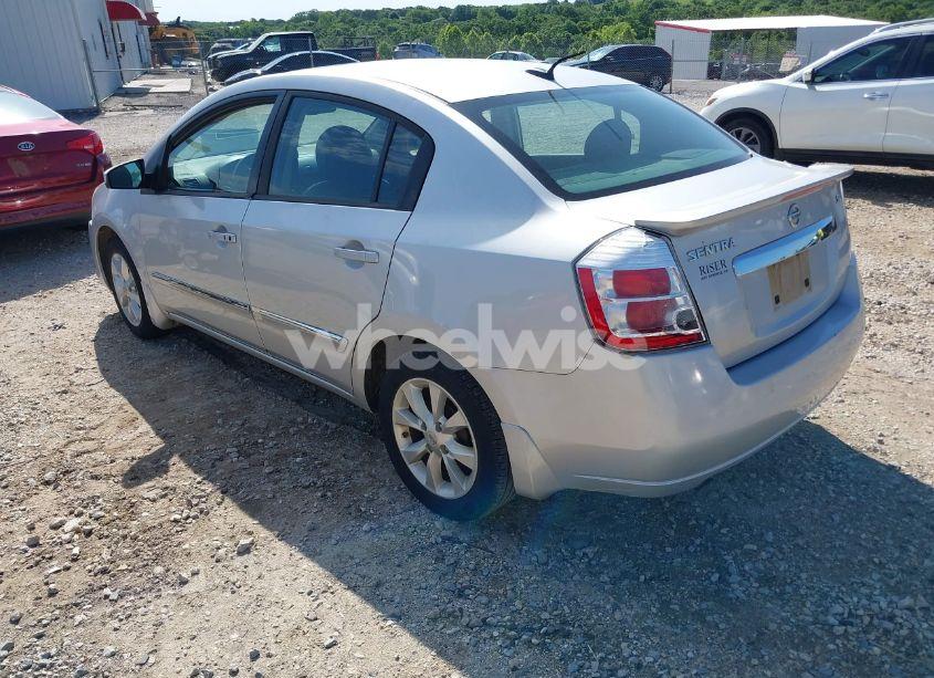 Photo 3 of 2012 Nissan Sentra 2.0 SL (VIN 3N1AB6AP8CL746767)
