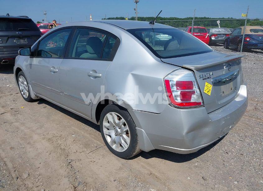 Photo 3 of 2012 Nissan Sentra 2.0 S (VIN 3N1AB6AP9CL622975)