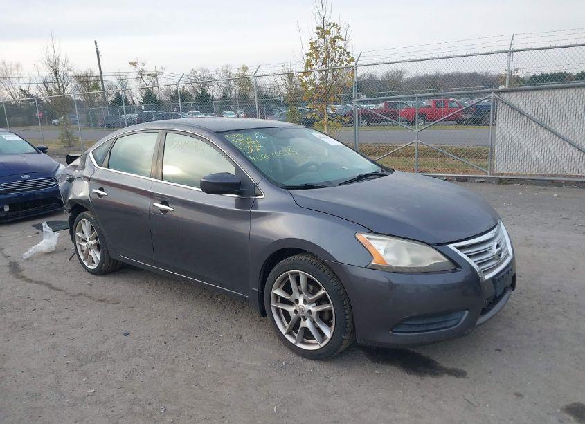 2013 Nissan Sentra SV (VIN 3N1AB7AP0DL734362) main photo