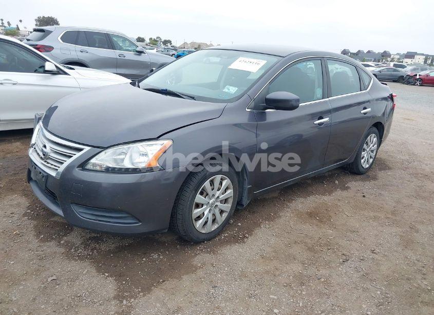 Photo 2 of 2013 Nissan Sentra S (VIN 3N1AB7AP0DL741604)