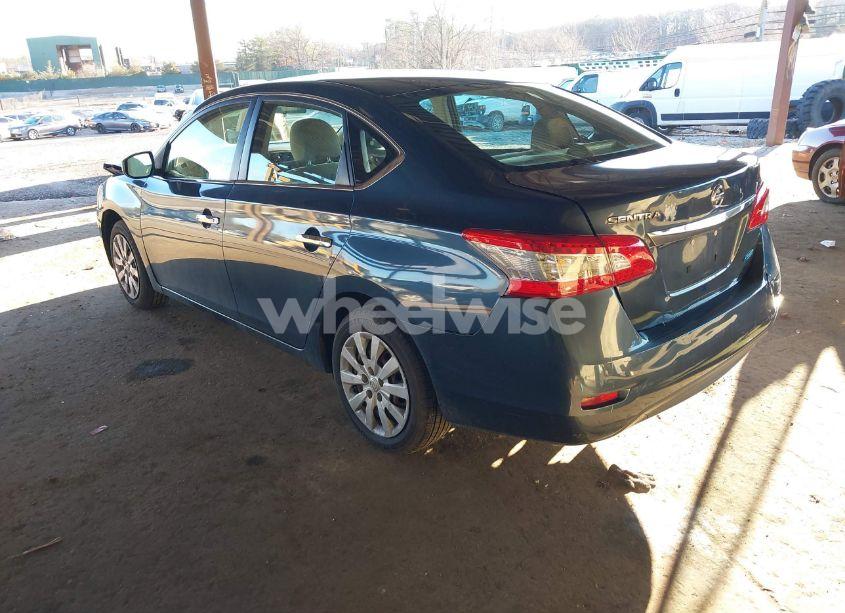 Photo 3 of 2014 Nissan Sentra S/SV/SR/SL (VIN 3N1AB7AP0EL606298)