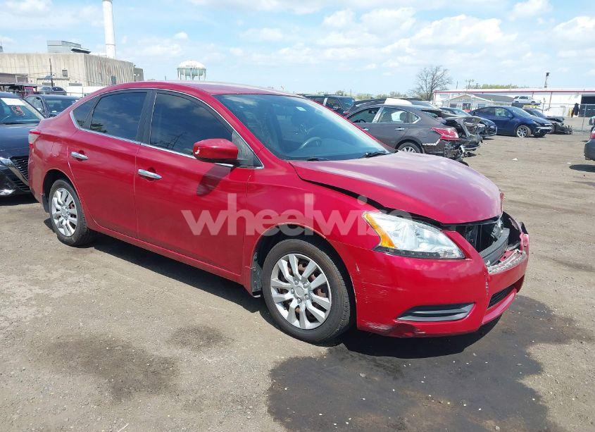 2014 Nissan Sentra SV (VIN 3N1AB7AP0EL617995) main photo