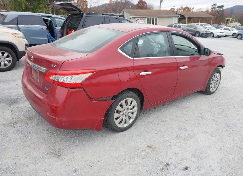 Photo 4 of 2014 Nissan Sentra FE+ S/FE+ SV/S/SL/SR/SV (VIN 3N1AB7AP0EL644145)