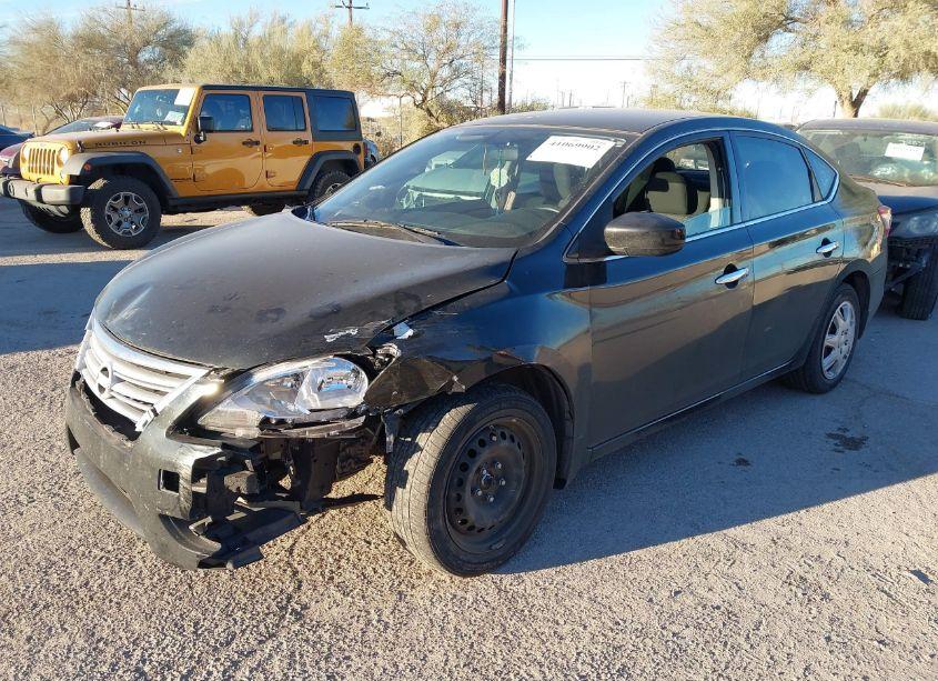 Photo 2 of 2014 Nissan Sentra S (VIN 3N1AB7AP0EL682541)