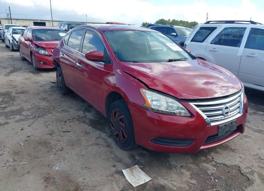 2014 Nissan Sentra S (VIN 3N1AB7AP0EL689683) main photo