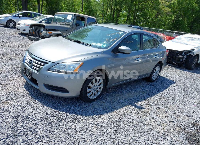 Photo 2 of 2014 Nissan Sentra S (VIN 3N1AB7AP0EL692194)