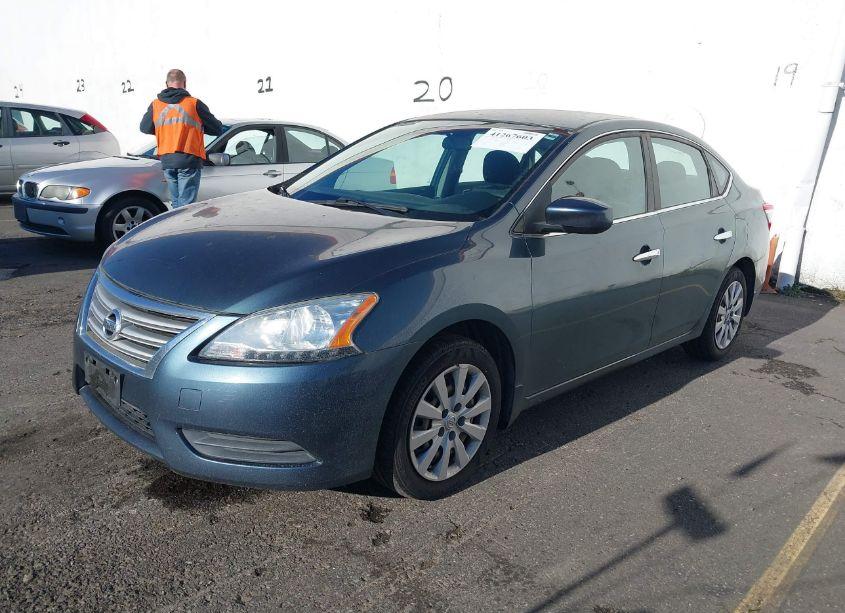 Photo 2 of 2014 Nissan Sentra FE+ S/FE+ SV/S/SL/SR/SV (VIN 3N1AB7AP0EY214988)