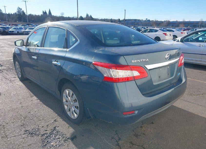 Photo 3 of 2014 Nissan Sentra FE+ S/FE+ SV/S/SL/SR/SV (VIN 3N1AB7AP0EY214988)