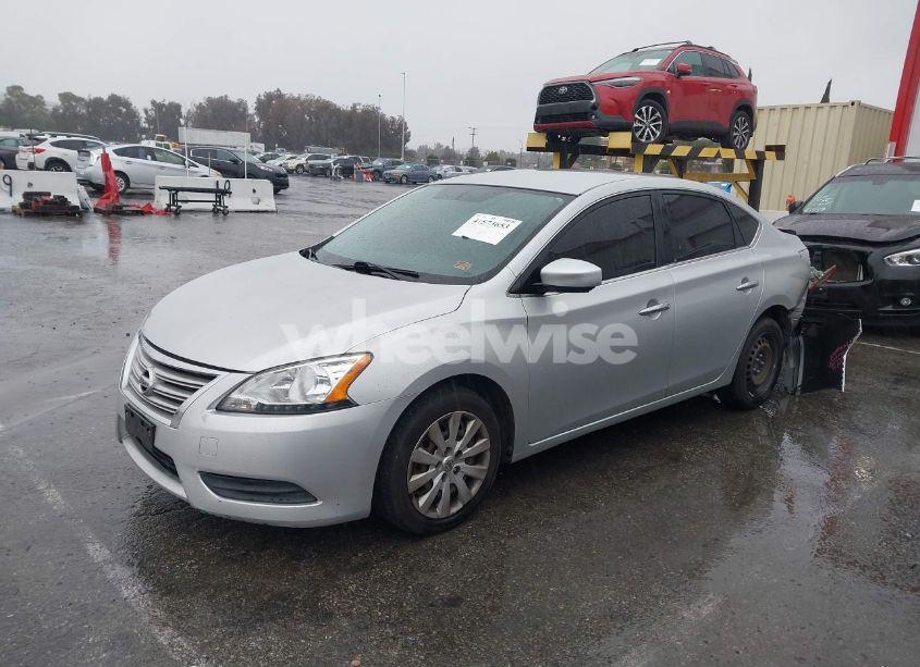 Photo 2 of 2014 Nissan Sentra SV (VIN 3N1AB7AP0EY242497)