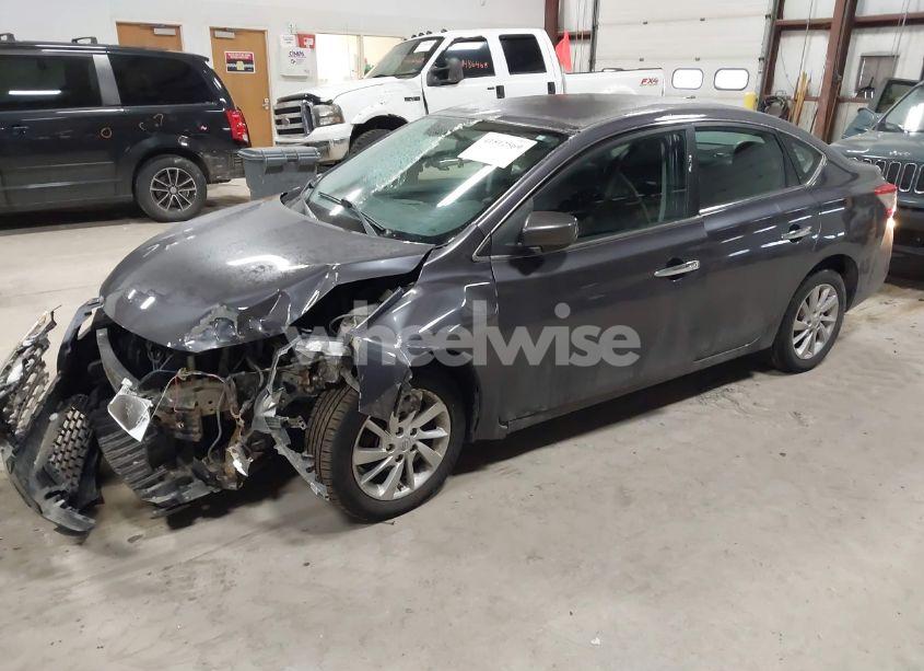 Photo 2 of 2015 Nissan Sentra FE+ S/S/SL/SR/SV (VIN 3N1AB7AP0FL640680)