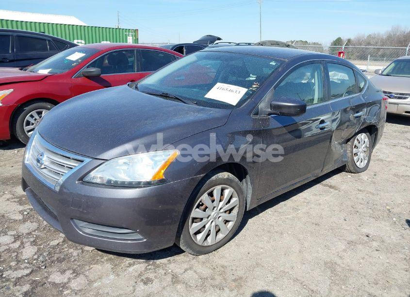 Photo 2 of 2015 Nissan Sentra SV (VIN 3N1AB7AP0FL649959)