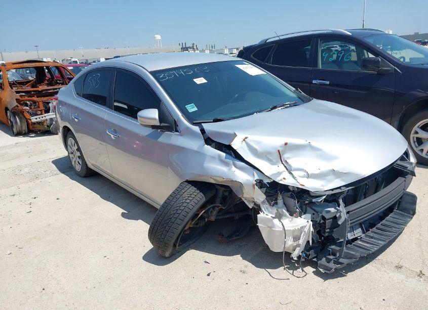 2015 Nissan Sentra FE+ S/SV/S/SR/SL (VIN 3N1AB7AP0FL656345) main photo