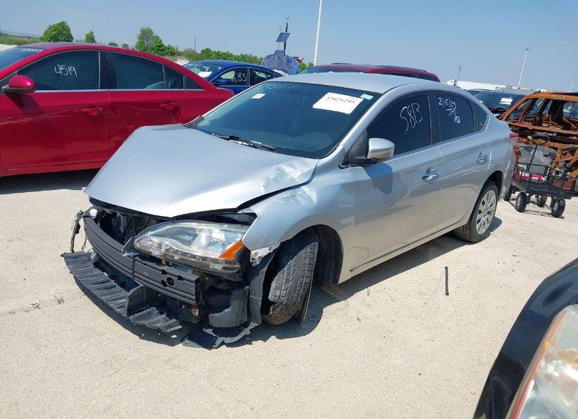 Photo 2 of 2015 Nissan Sentra FE+ S/SV/S/SR/SL (VIN 3N1AB7AP0FL656345)