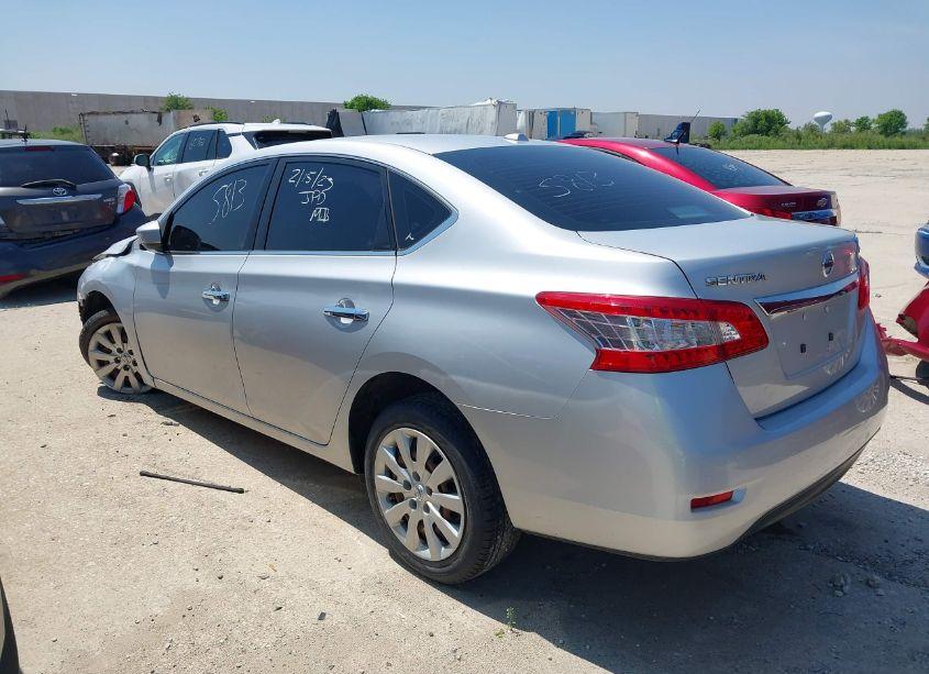 Photo 3 of 2015 Nissan Sentra FE+ S/SV/S/SR/SL (VIN 3N1AB7AP0FL656345)