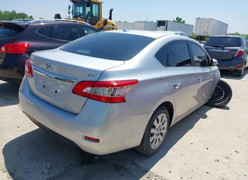 Photo 4 of 2015 Nissan Sentra FE+ S/SV/S/SR/SL (VIN 3N1AB7AP0FL656345)