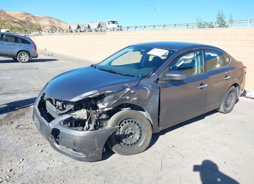 Photo 2 of 2015 Nissan Sentra FE+ S/S/SL/SR/SV (VIN 3N1AB7AP0FL665210)