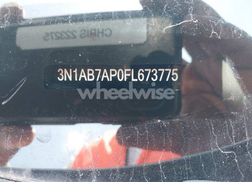 Photo 9 of 2015 Nissan Sentra SV (VIN 3N1AB7AP0FL673775)