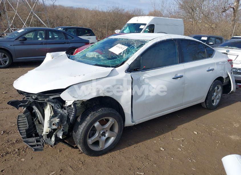 Photo 2 of 2015 Nissan Sentra FE+ S/S/SL/SR/SV (VIN 3N1AB7AP0FY213387)