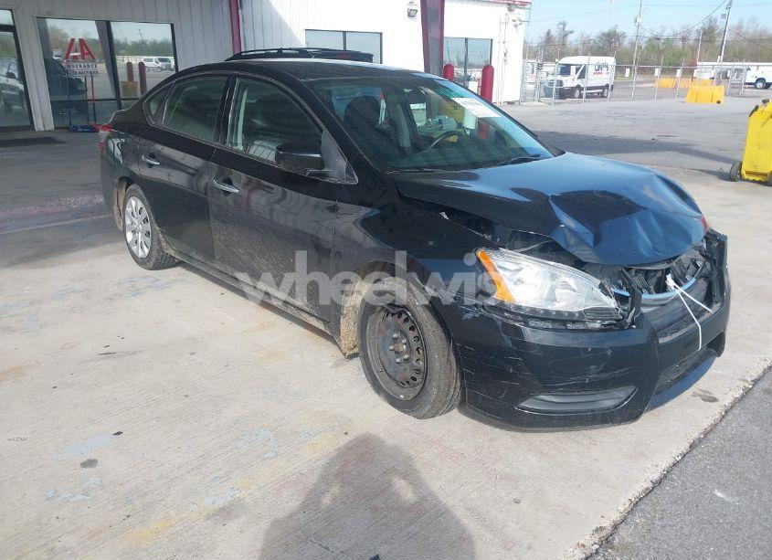 2015 Nissan Sentra SV (VIN 3N1AB7AP0FY261648) main photo