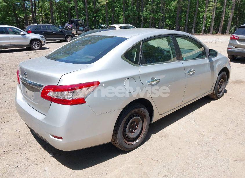 Photo 4 of 2015 Nissan Sentra S (VIN 3N1AB7AP0FY267644)