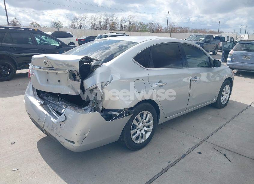 Photo 4 of 2015 Nissan Sentra S (VIN 3N1AB7AP0FY280958)