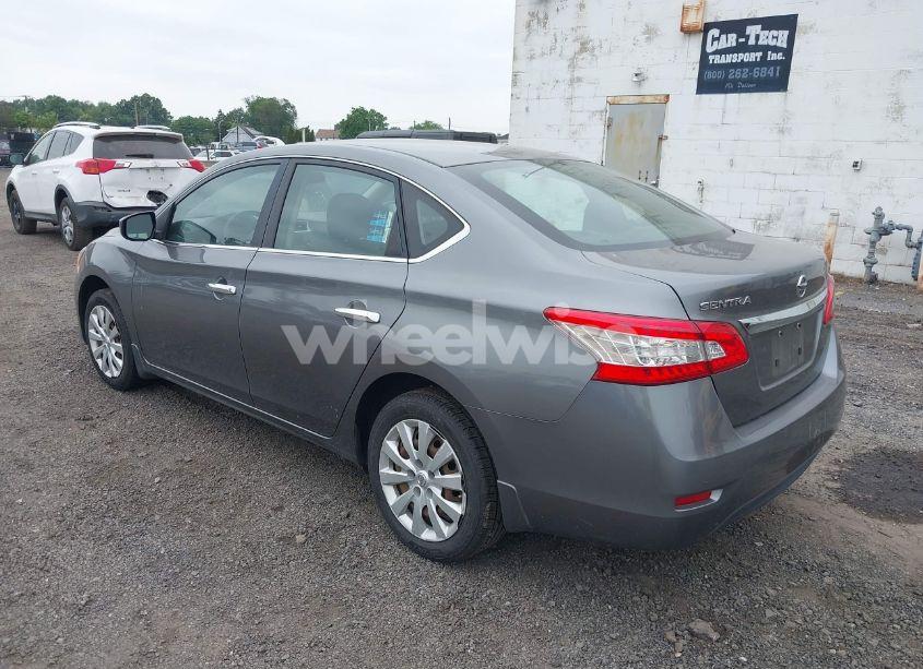 Photo 3 of 2015 Nissan Sentra S (VIN 3N1AB7AP0FY285366)
