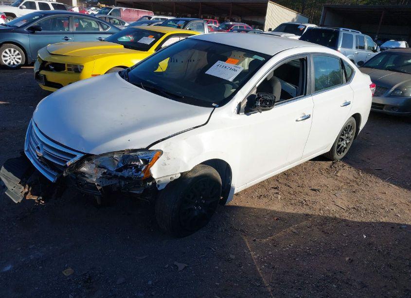 Photo 2 of 2015 Nissan Sentra S (VIN 3N1AB7AP0FY296559)