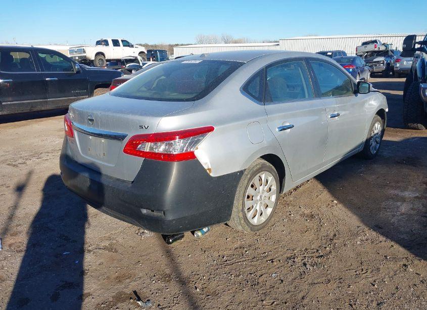 Photo 4 of 2015 Nissan Sentra SV (VIN 3N1AB7AP0FY319239)