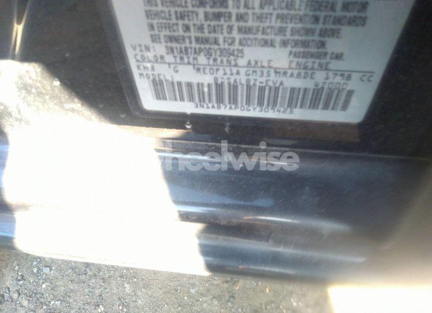 Photo 9 of 2016 Nissan Sentra S (VIN 3N1AB7AP0GY309425)