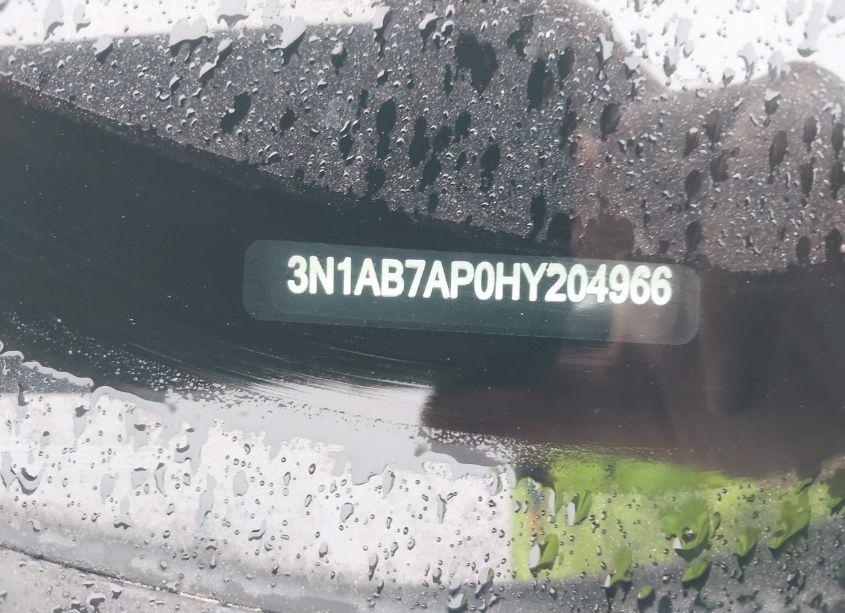 Photo 9 of 2017 Nissan Sentra S (VIN 3N1AB7AP0HY204966)