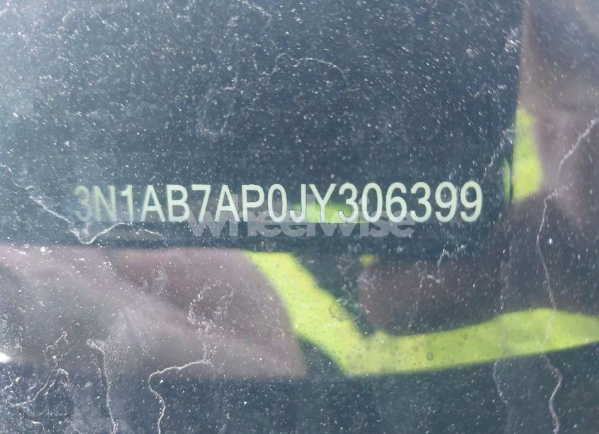 Photo 9 of 2018 Nissan Sentra S (VIN 3N1AB7AP0JY306399)