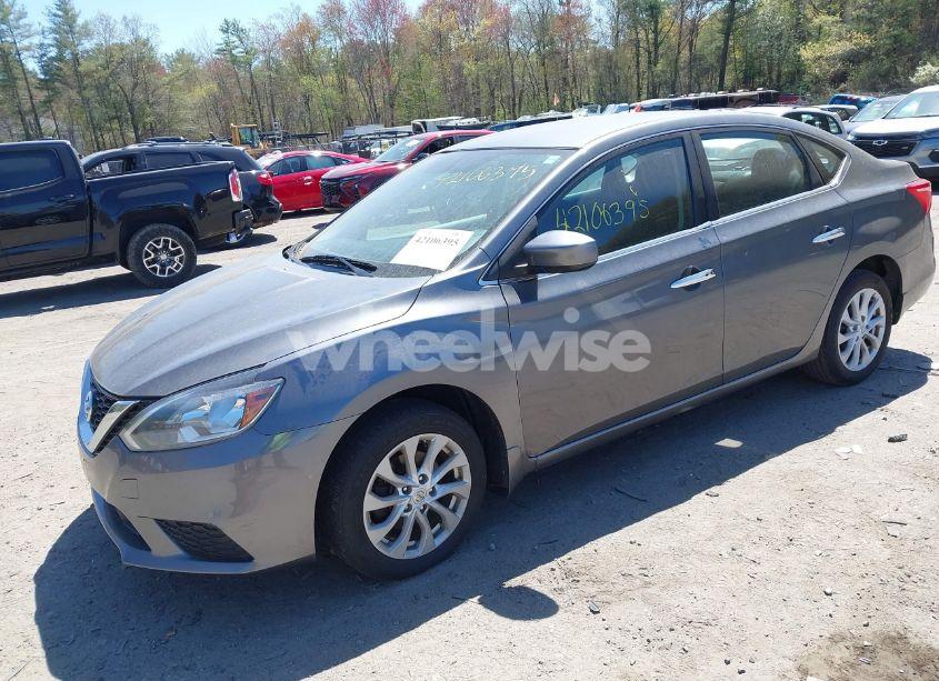 Photo 2 of 2019 Nissan Sentra SV (VIN 3N1AB7AP0KL609052)