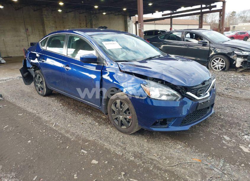 2019 Nissan Sentra S (VIN 3N1AB7AP0KY347830) main photo