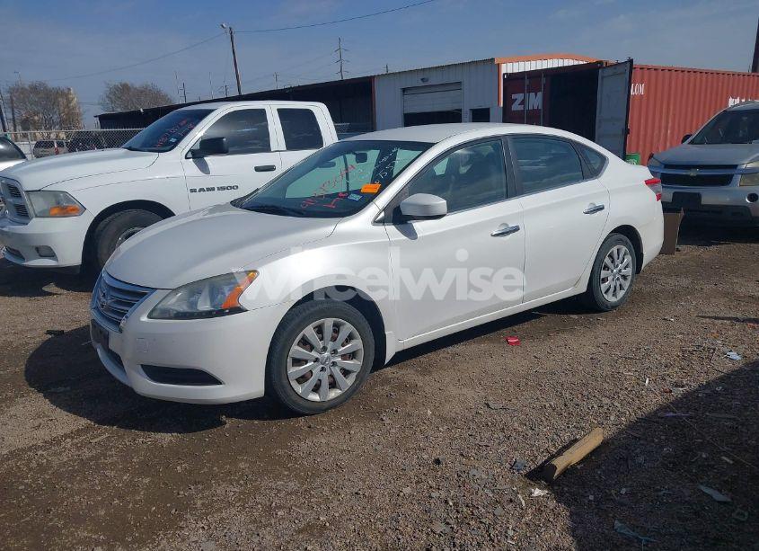 Photo 2 of 2013 Nissan Sentra SV (VIN 3N1AB7AP1DL675533)