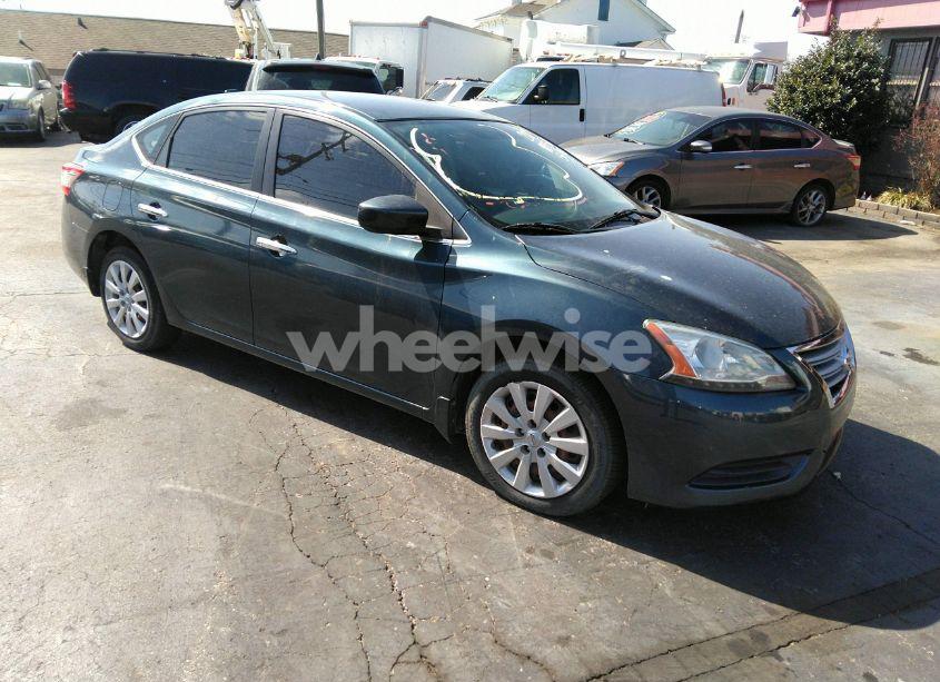 2013 Nissan Sentra S (VIN 3N1AB7AP1DL789757) main photo