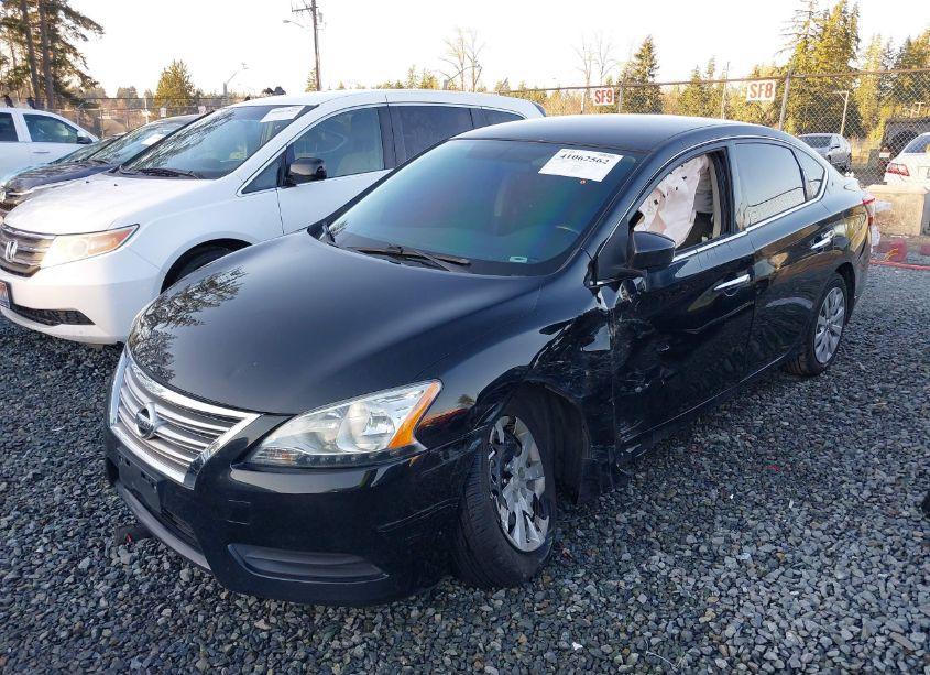 2014 Nissan Sentra SV (VIN 3N1AB7AP1EL619545) main photo
