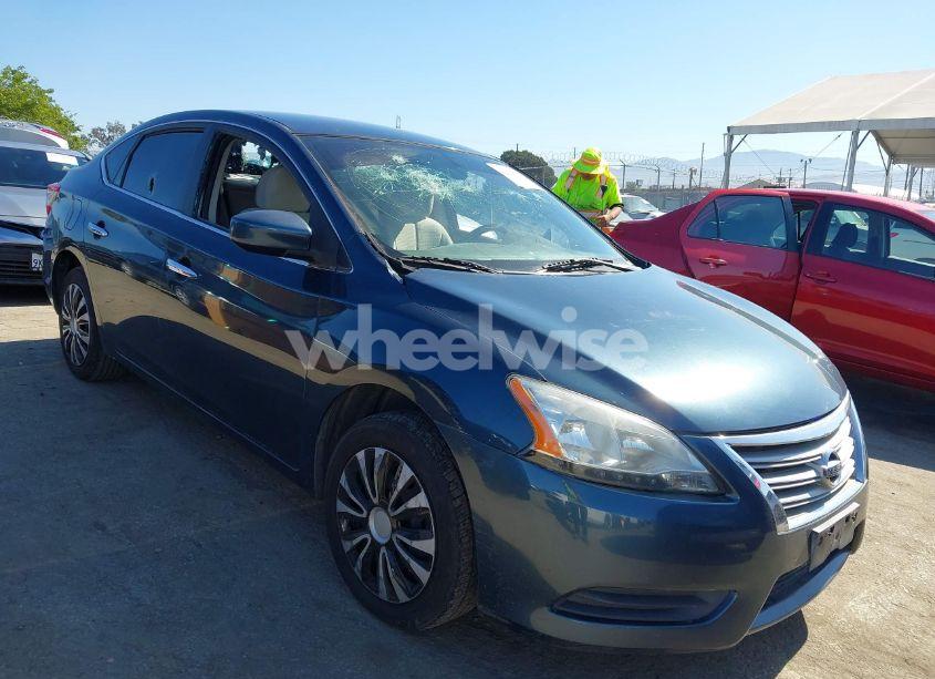 2014 Nissan Sentra S (VIN 3N1AB7AP1EL637365) main photo